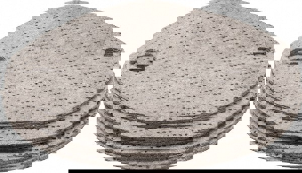 Drum Top Pads; Total Package Absorption Capacity: 6 ; Overall Diameter: 22 ; Drum Compatibility: 55 Gal. Drums w/1 & 2 Holes ; Material: Polypropylene ; Features: Highly Versatile